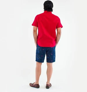 🔥😊CAMISAS CASUALES MANGA CORTA HOMBRE –UNICOLOR,MODERNAS,🔥😊