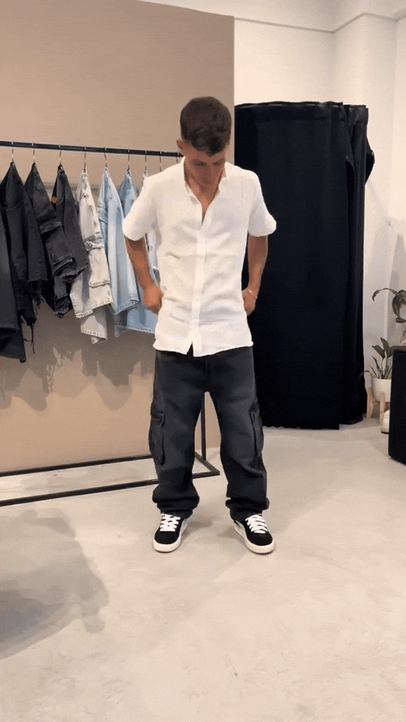 🔥😊CAMISAS CASUALES MANGA CORTA HOMBRE –UNICOLOR,MODERNAS,🔥😊