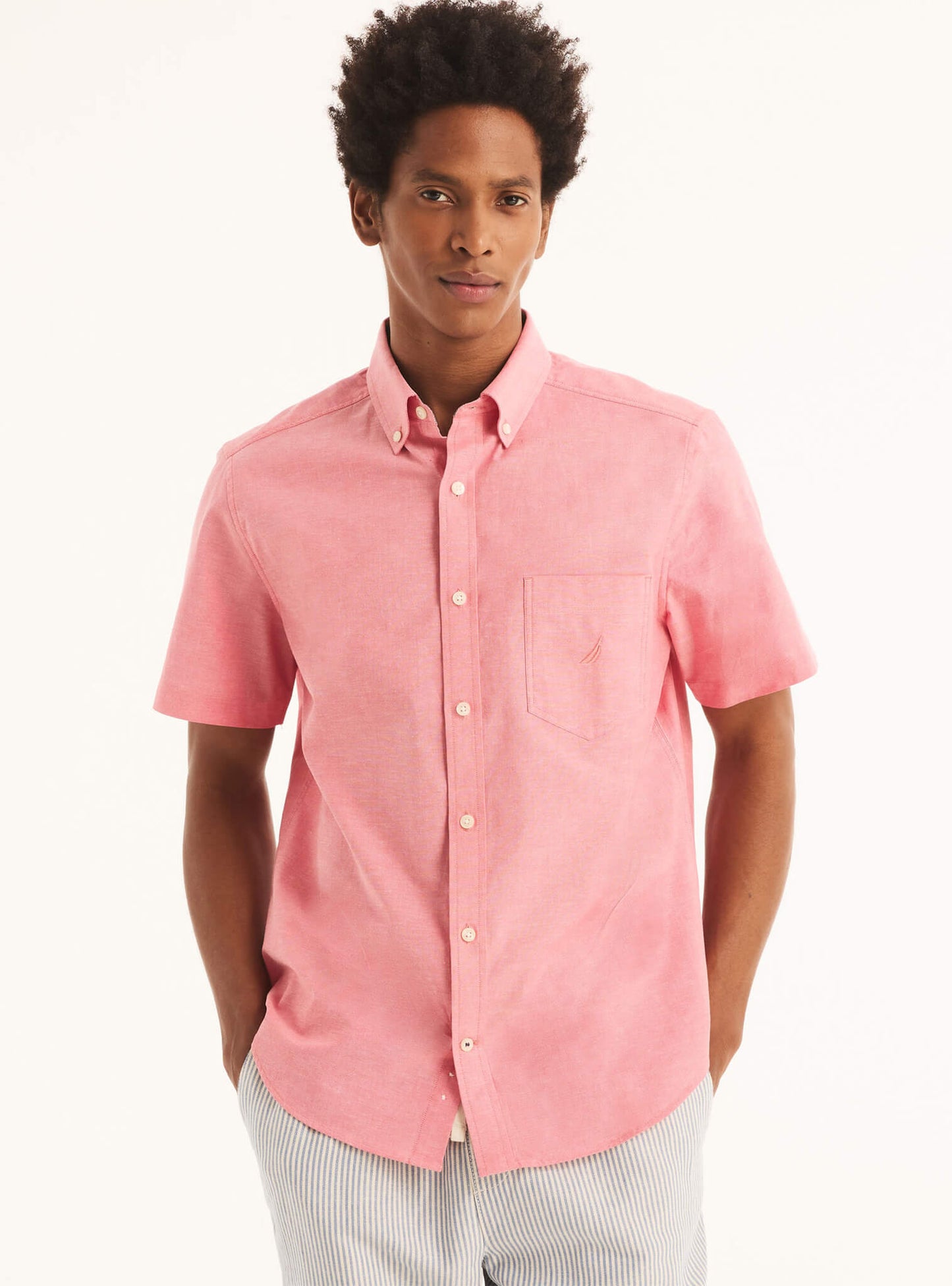 🔥😊CAMISAS CASUALES MANGA CORTA HOMBRE –UNICOLOR,MODERNAS,🔥😊