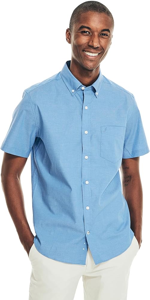 🔥😊CAMISAS CASUALES MANGA CORTA HOMBRE –UNICOLOR,MODERNAS,🔥😊